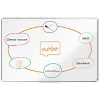Nobo Premium Plus Whiteboard Wandmontiert Magnetisch Stahl 1500 x 1000mm