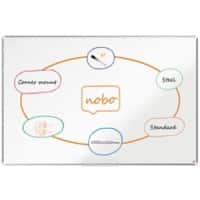 Nobo Premium Plus Whiteboard Wandmontiert Magnetisch Lackierter Stahl 1800 x 1200mm