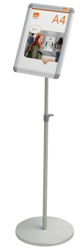 Nobo Premium Plus Infoständer DIN A4 Silber