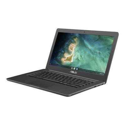 ASUS Chromebook C403NA-FQ0045 Laptop 35,6 cm (14") Intel Celeron N3350 64 GB SSD 2 TB HDD Chrome OS Intel HD Grafik 500 Grau