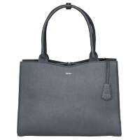 SOCHA Laptop-Tasche Diamond 15,6 " Leder Grau 44 x 13 x 31 cm