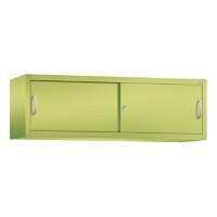 C+P Aufsatzschrank H500xB1600xT400mm Korpus Viridingrün Fronten Viridingrün Anzahl Fächer: 1