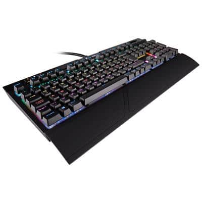 Corsair Tastatur STRAFE RGB MK.2 CH-9104113-DE Verkabelt Schwarz QWERTZ (DE)
