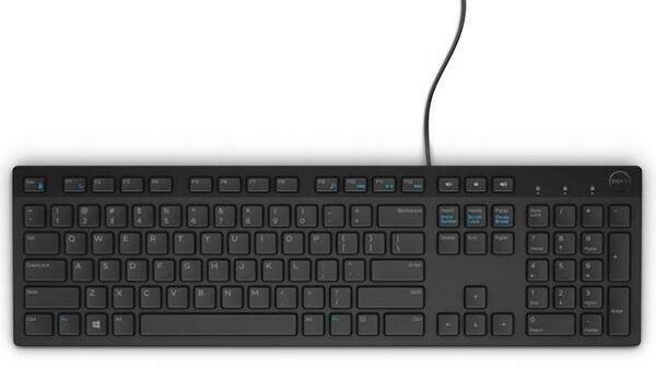 Dell Tastatur KB216 580-ADHE Schwarz QWERTZ (DE)