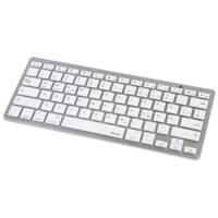 Hama Tastatur KEY4ALL X510 123514 Kabellos Silber, Weiß QWERTZ (DE)