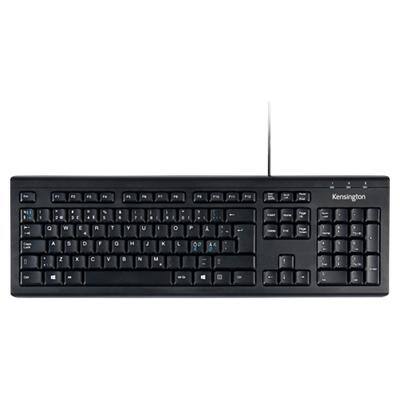 Kensington Tastatur ValuKeyboard 1500109PN Schwarz QWERTY Norwegisch