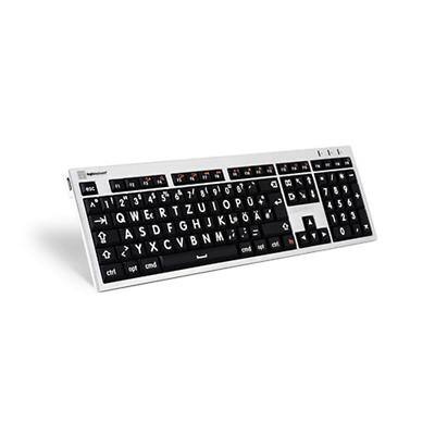 logickeyboard Tastatur LKB-LPRNTWB-CWMU-DE Verkabelt QWERTZ
