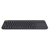 Logitech Tastatur K400 Plus 920-007127 Kabellos Schwarz QWERTZ (DE)