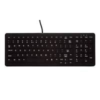 ACTIVE KEY Tastatur AK-CB7000F AK-CB7000F-U1-B/GE Verkabelt Schwarz QWERTZ