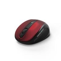 Hama MW-400 Kabellose Optische USB Maus für Rechtshänder Rot