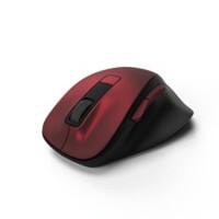 Hama MW-500 Kabellose Optische USB Maus für Rechtshänder Rot