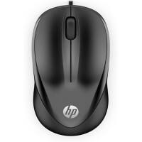 HP 1000 Optische USB Kabelgebundene Maus Beidhändig 1.5 m Kabel Schwarz