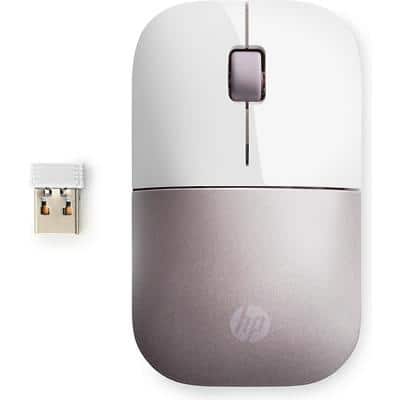 HP Z3700 Kabellos Optisch Maus Pink, Weiß