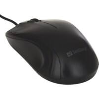 Sandberg 631-01 Verkabelt Optisch USB Maus Schwarz