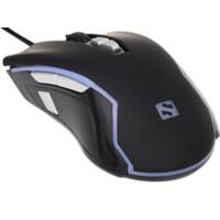 Sandberg 640-08 Optische USB Kabelgebundene Maus 1.8 m Kabel Türkis, Schwarz