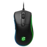 SHARKOON Skiller SGM2 Optische USB Kabelgebundene Maus 1.8 m Kabel für Rechtshänder Schwarz, Orange