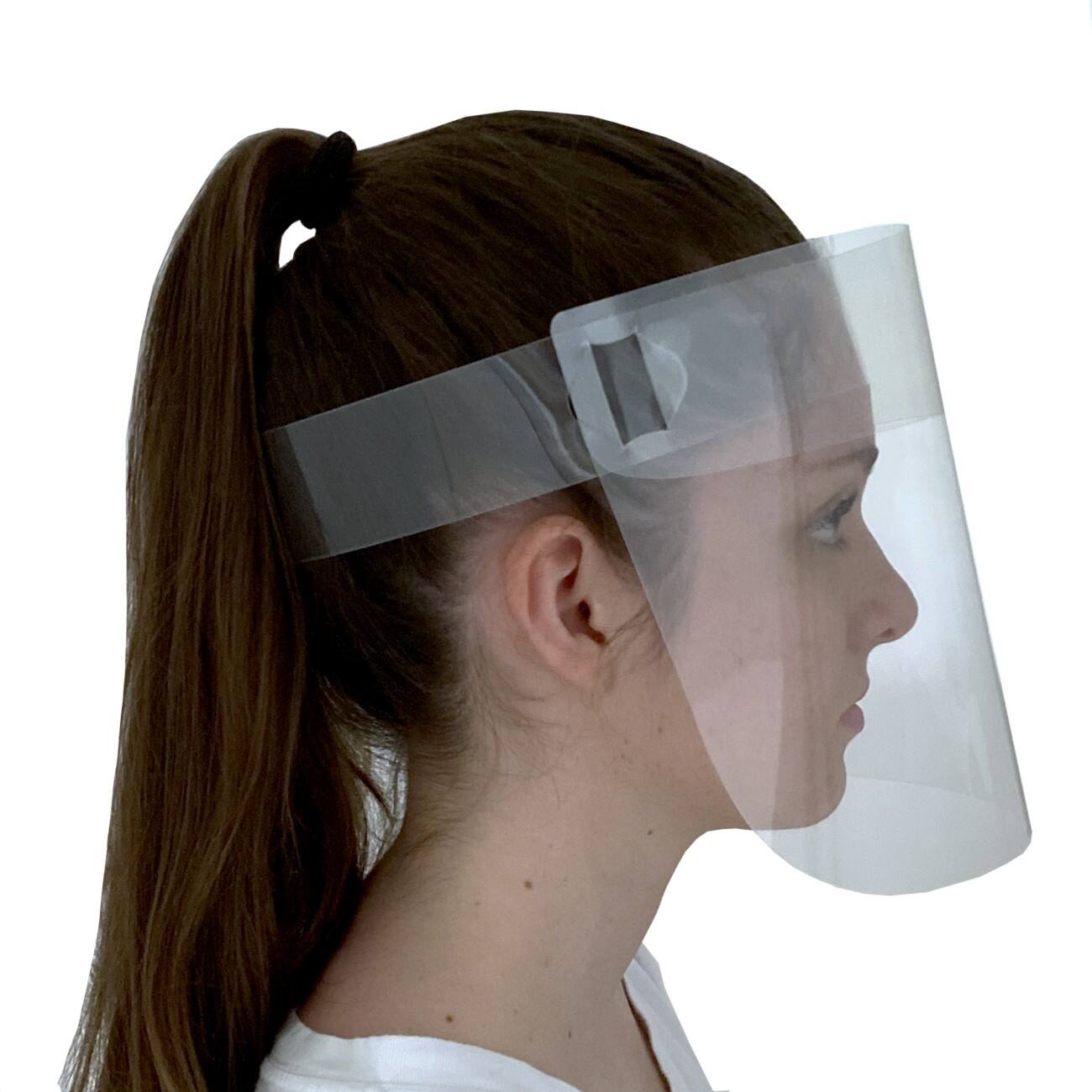 ExaClair Gesichtsvisier Exascreen 8085810D Transparent PP 320 x 240 x 3 mm 100 Stück