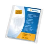 HERMA Ausweishüllen Transparent PP (Polypropylen) 10,7 x 7,6 cm 25 Stück