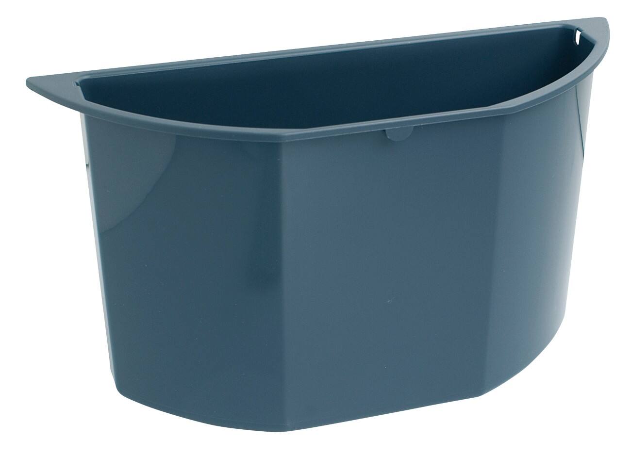 Exacompta Abfallbehälter-Einsatz 43642D 2,2 L Anthrazit Kunststoff 153 x 274 x 94 mm