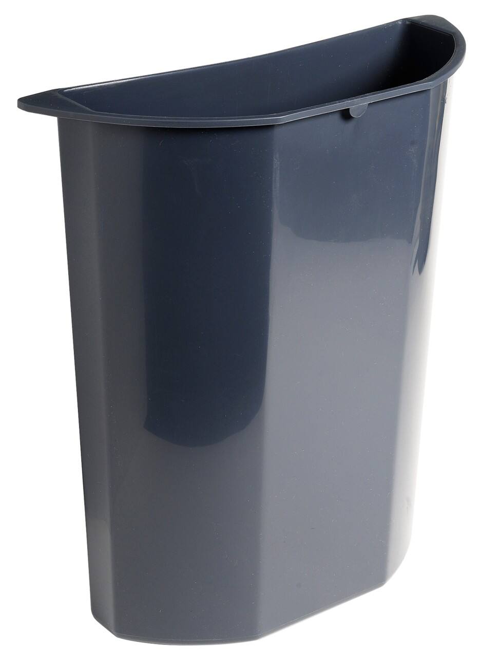 Exacompta Abfallbehälter-Einsatz 43742D 4,8 L Anthrazit Kunststoff 310 x 274 x 98 mm