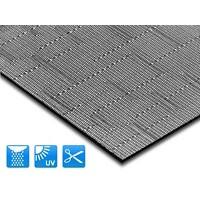 Outdoor-Teppich Casa Pura Siena Grau Vinyl, Polyester 1800 x 4000 mm