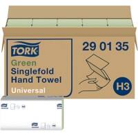 Tork Universal Falthandtücher H3 C-falz Grün 1-lagig 290135 20 Stück à 200 Blatt