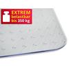 Bodenschutzmatte Floordirekt Pro Longlife Transparent Vinyl 4 mm 750 x 1200 mm