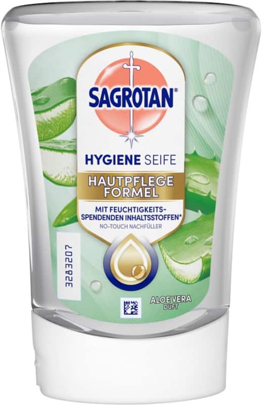 Sagrotan No Touch Flüssigseife Nachfüllung Flüssig Aloe Vera Weiß 881834 250 ml
