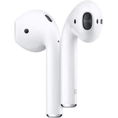 Apple Binaural MV7N2ZM A Kabellose Stereo AirPods In-Ear Bluetooth mit Mikrofon Schwarz