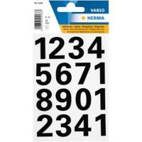 HERMA 4168 Nummernetiketten 0-9 13 x 25 mm Schwarz 10 Packungen mit 320 Etiketten