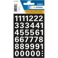 HERMA 15558 Nummernetiketten 0-9 15 mm Weiß 10 Packungen mit 360 Etiketten