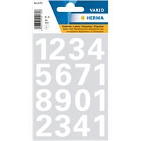 HERMA 4170 Nummernetiketten 0-9 25 mm Weiß 10 Packungen mit 320 Etiketten