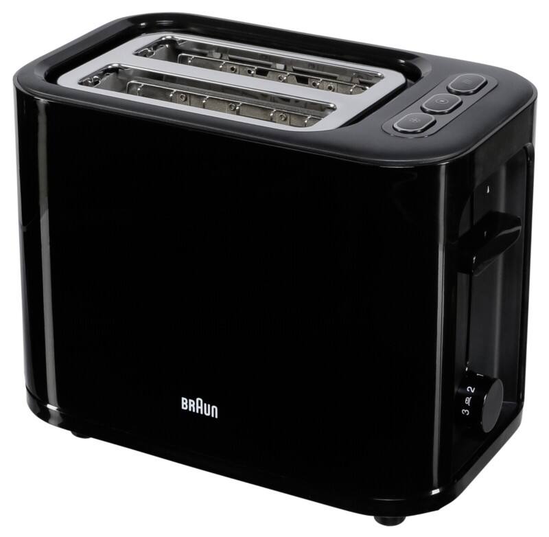 Braun Toaster HT 3010 2 Stück HT 3010 Schwarz
