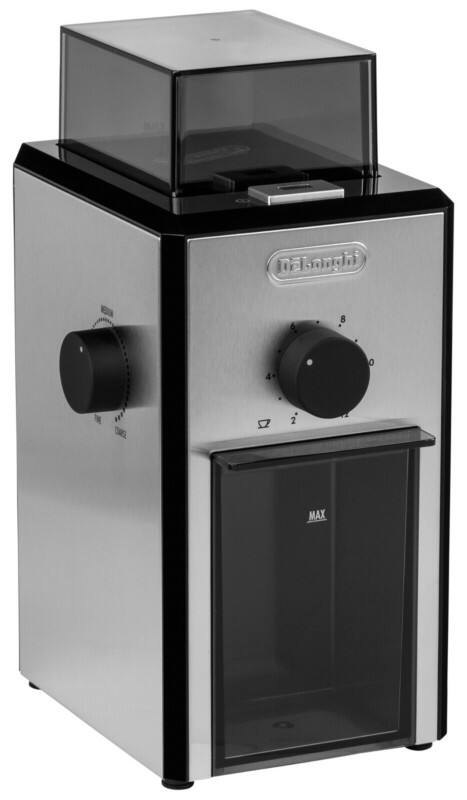 De'Longhi Kaffeemühle elektrisch KG 89, Kunststoffgehäuse 110 W Silber