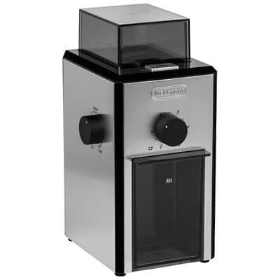 De'Longhi Kaffeemühle elektrisch KG 89, Kunststoffgehäuse 110 W Silber