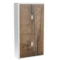 PAPERFLOW easyOffice 2M Rollladenschrank 2040x1100x415mm PERSO BAUMSTAMM