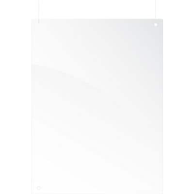 Franken Schutzscheibe für Deckenaufhängung Plexiglas Transparent 120 x 90 cm