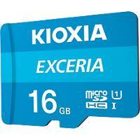 KIOXIA MicroSD Speicherkarte EXCERIA U1 Klasse 10 16 GB