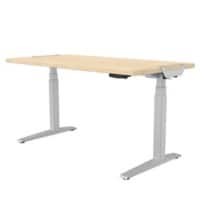 Levado™ Sitz-Stehschreibtisch Ahorn 1600 x 800 mm