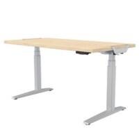 Levado™ Sitz-Stehschreibtisch Ahorn 1400 x 800 mm
