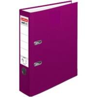 herlitz maX.file Ordner DIN A4 80 mm Berry 2 Ringe Pappkarton, PP (Polypropylen) Texturiert Hochformat