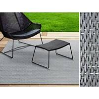 Outdoor-Teppich Casa Pura Geona Grau Vinyl, PET 1800 x 2700 mm