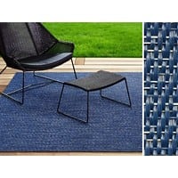 In- & Outdoor-Teppich Casa Pura Pisa Blau Vinyl, PET 1200 x 1800 mm