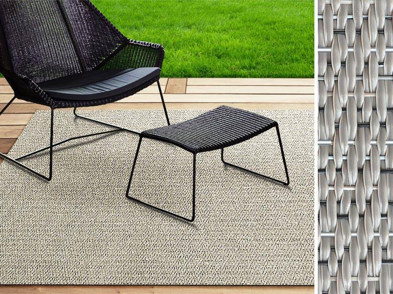 Outdoor-Teppich Casa Pura Turin Beige Vinyl, Polyester 900 x 3000 mm