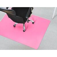 Bürostuhlunterlage Teppich Floordirekt Pro Teppich Rosa Polypropylen 1200 x 1500 mm