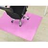 Bodenschutzmatte Floordirekt Pro Hartböden Pink Polypropylen 750 x 1200 mm