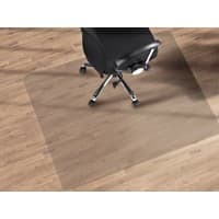 Bürostuhlunterlage Floordirekt Pro Floordirekt Pro Transparent Polycarbonat 1200 x 1500 mm