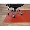 Bodenschutzmatte Floordirekt Pro Hartböden Rot Polypropylen 750 x 1200 mm