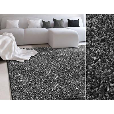 Hochflorteppich Floordirekt STEP Bali Anthrazit Polypropylen 1000 x 2000 mm
