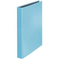 Falken Ringbuch DIN A4 Karton 2 Ringe 25 mm Hellblau